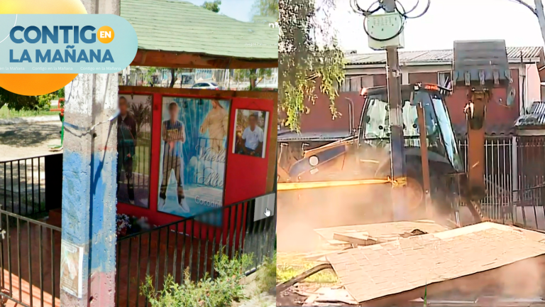 Era del clan Los Tobar: Demuelen mausoleo narco en La Florida