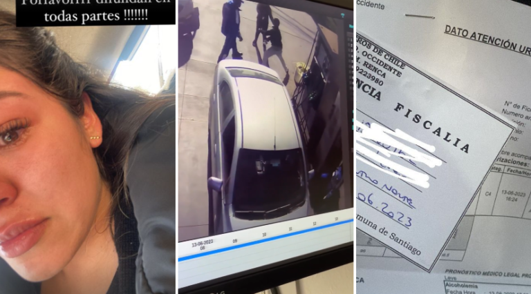 Conductora grabó brutal agresión que recibió en bencinera de Renca: 