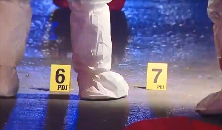 Investigan violento homicidio en Conchalí: Víctima habría recibido más de 10 disparos en plena vía pública