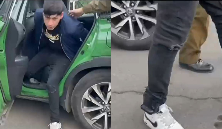 Insólito: Detienen a sujeto que salía a asaltar con tobillera electrónica en Conchalí