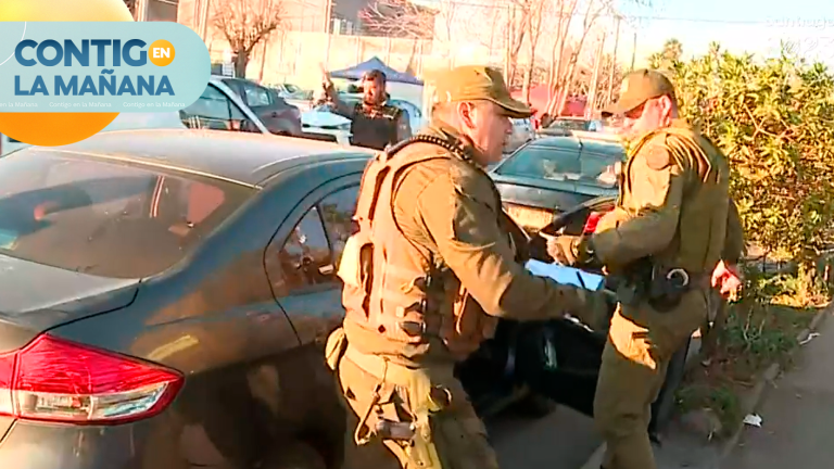 Nueva fiscalización en El Bosque: Detectan a conductor sin documentos