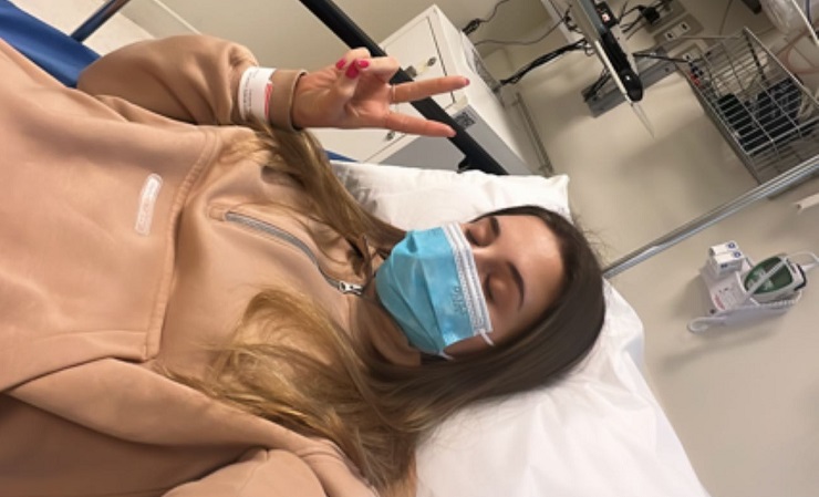 Belén Soto preocupa a seguidores al subir fotos en clínica tras accidente: 