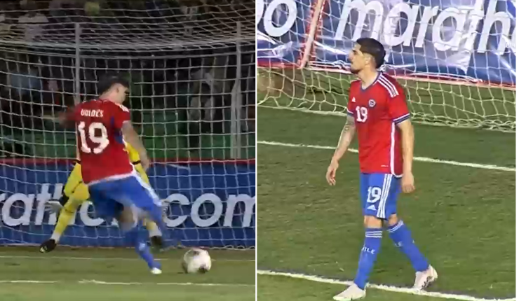 ¡No se puede creer! El increíble mano a mano que se perdió Diego Valdés en el duelo frente a Bolivia