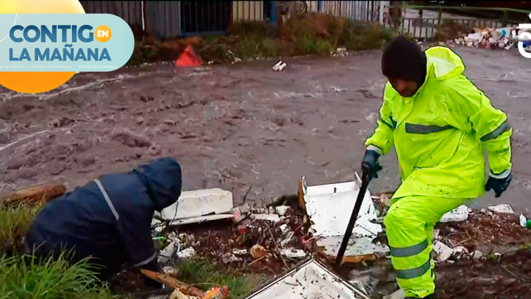 Alcalde de Maipú por desborde de canal Santa Marta: “Hay un daño medioambiental importante”