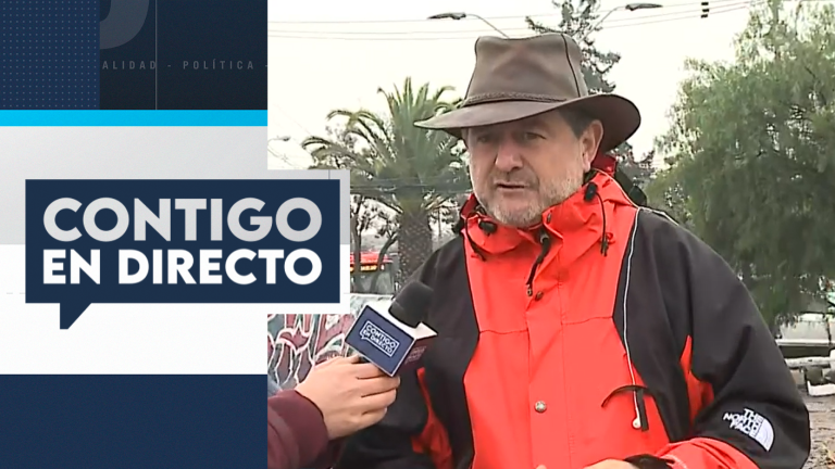Gobernador Orrego por desborde de canal Santa Marta: “Stgo. no está preparado para lluvias intensas”