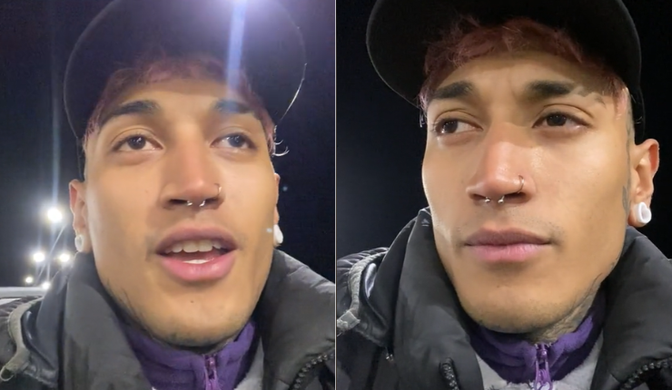 Conductor pasó tremenda vergüenza al querer comprar comida y se volvió viral: 