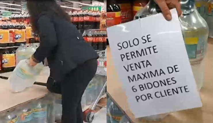 Posible corte de agua: Locales debieron imponer límite ante masiva compra de bidones