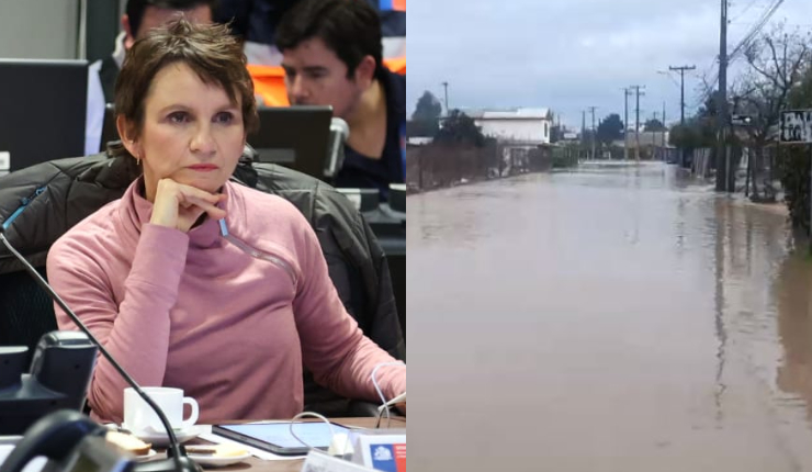 Por sistema frontal: Gobierno anuncia Zona de Catástrofe desde la Región de Valparaíso al Biobío