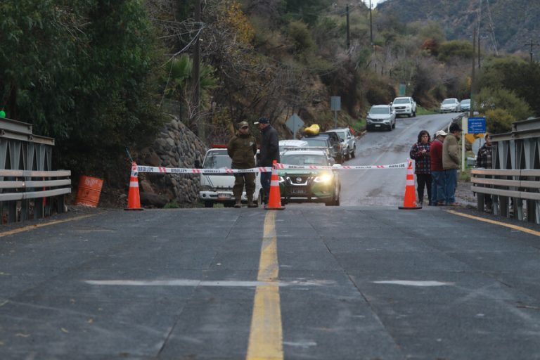 Hay que ser precavidos: Restablecen ruta en el Cajón del Maipo tras paralización por intensas lluvias