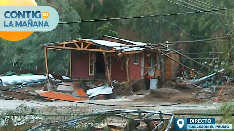 Intensa búsqueda: Bombero y adulto mayor están desaparecido tras crecida de río en Peumo