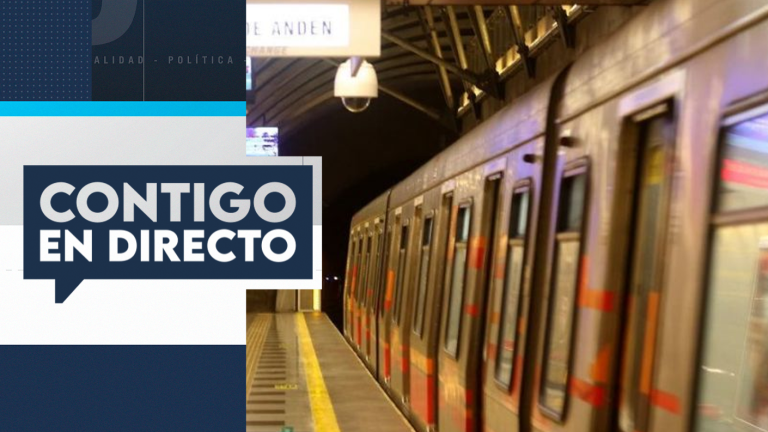 Pánico en el metro: Hombre portaba arma blanca al interior del vagón