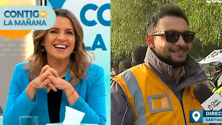 “Es todo un galán”: El coqueto piropo de Monserrat Álvarez que hizo sonrojar a fiscalizador