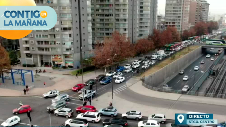 Por instalación del Consejo Constitucional: Tacos de dos kilómetros en centro de Santiago