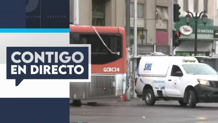 Fatal atropello protagonizado por bus del Transantiago: Mujer de 41 años falleció en el lugar