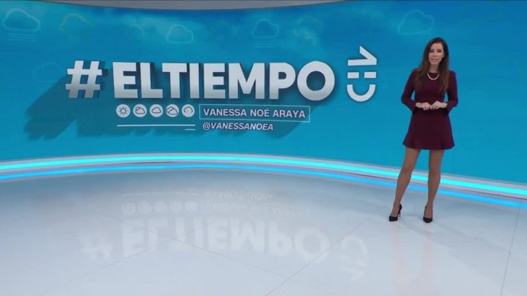 Vanessa Noé y el informe del tiempo para este lunes 12 de junio