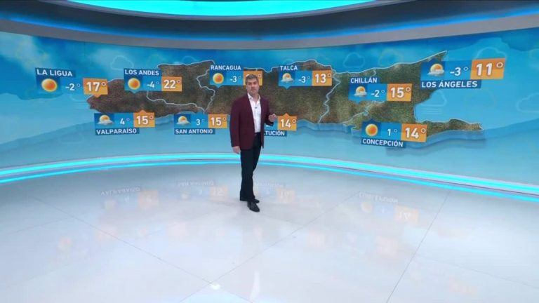 Eduardo Sáez y el informe del tiempo para este martes 13 de junio