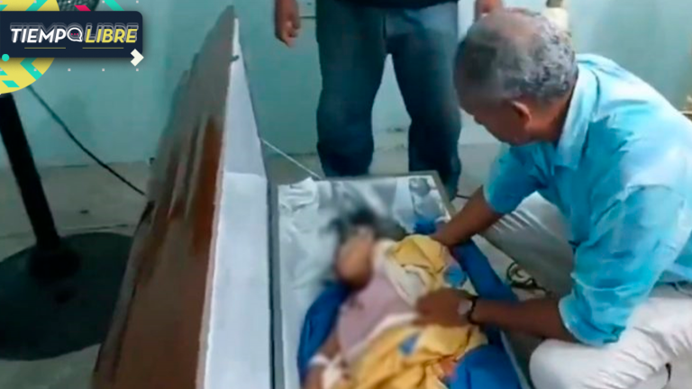 En medio de su funeral: Este es el video que muestra a abuela que “volvió a la vida”