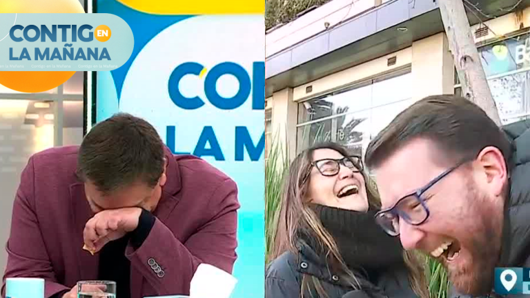 “Viene Julito”: Belén Mora echó al agua a JC Rodríguez en vivo