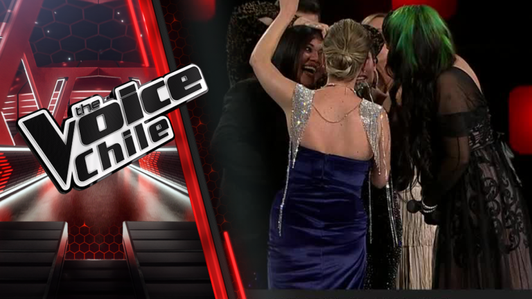 ¡Insólito chascarro! Participantes de The Voice quedaron enganchadas en el escenario