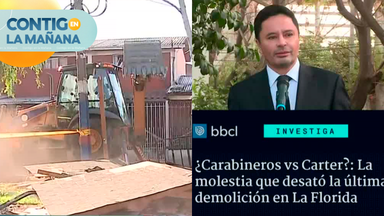 “Los pone en ridículo”: Carter a Carabineros por reclamos tras demolición de mausoleo narco
