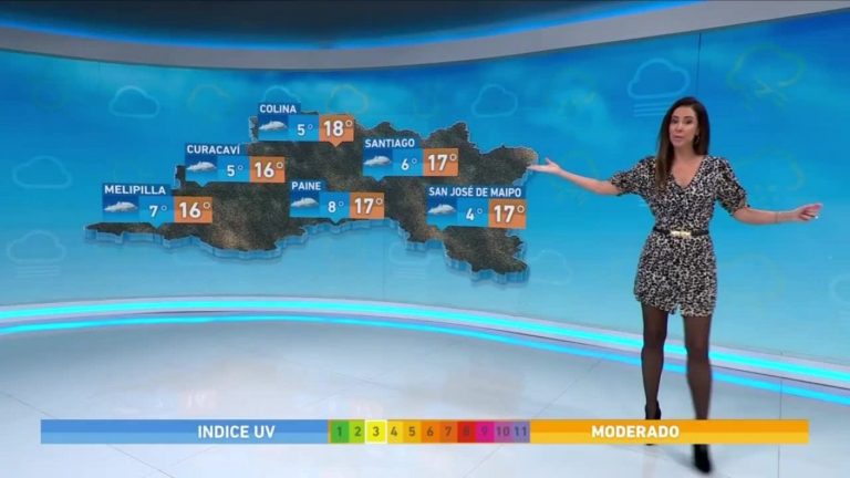 Vanessa Noé y el informe del tiempo para este domingo 18 de junio