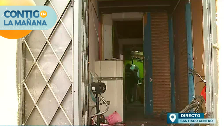 Desalojan casa en Stgo. Centro: Vivienda estaría ligada a 3 homicidios