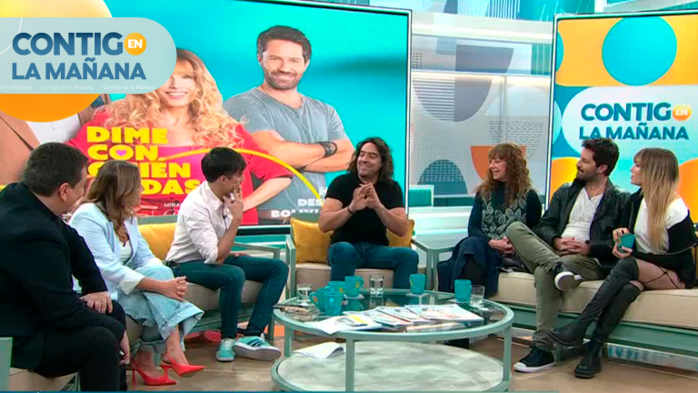 ¡Exclusivo! Elenco de Dime Con Quién Andas visitó matinal en la previa al estreno