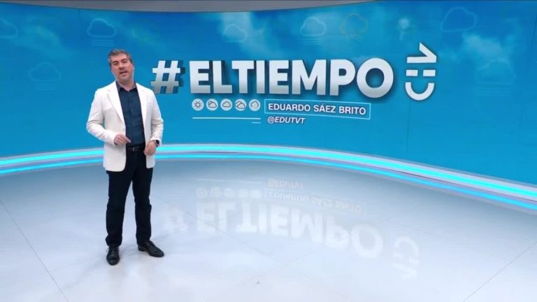 Eduardo Sáez y el informe del tiempo para este viernes 23 de junio
