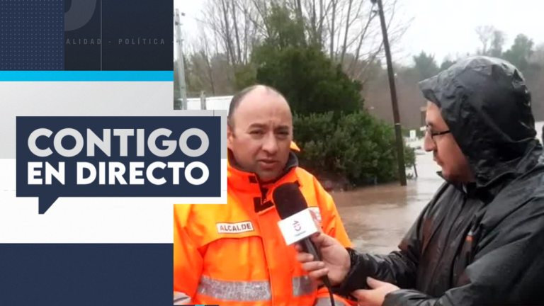 Evacuación en San Fabián de Alico por preocupante crecida de Río Ñuble