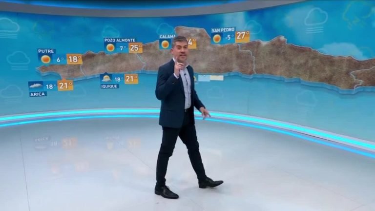 Eduardo Sáez y el informe del tiempo para este miércoles 28 de junio