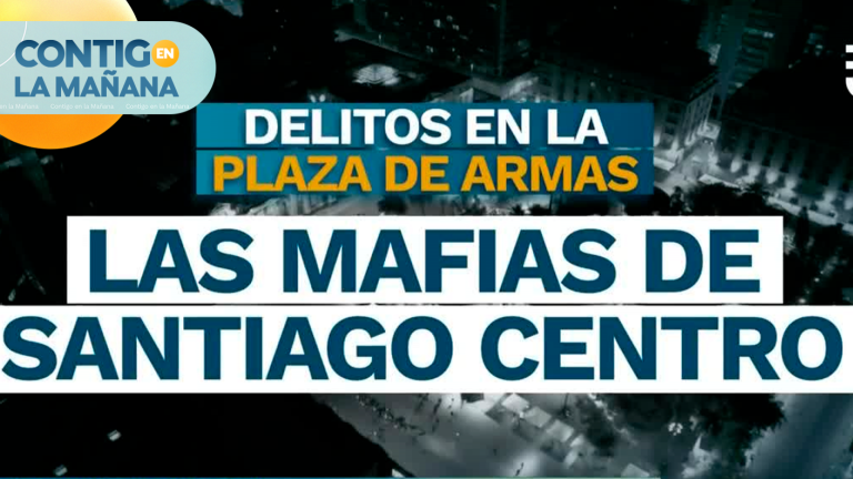 Delitos en pleno casco histórico: ¿Cómo es el presente de la Plaza de Armas de Santiago?