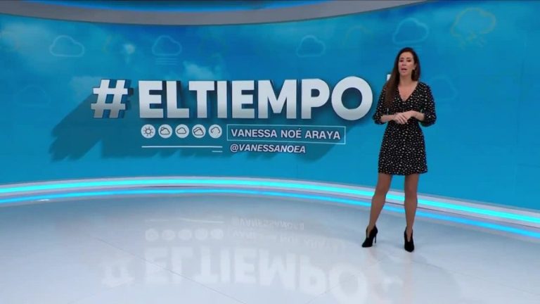 Vanessa Noé y el informe del tiempo para este sábado 1 de julio