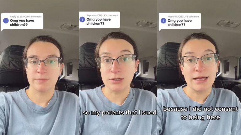 Tiktoker armó revuelo por 