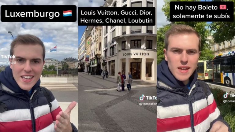 ¿Cómo es vivir en el país más rico del mundo? Tiktoker impresionó con los lujos que abundan en Luxemburgo