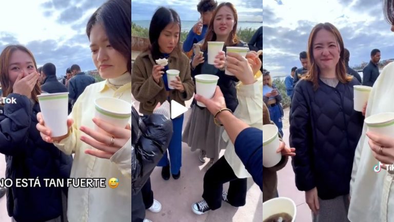 ¡Japonesas probaron la piscola por primera vez! Sus expresivas reacciones desataron bromas de chilenos
