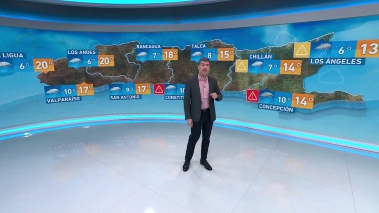 Eduardo Sáez y el informe del tiempo para este jueves 8 de junio