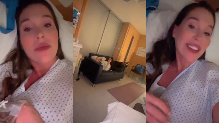 Vale Roth relató minuto a minuto su trabajo de parto desde la clínica: 