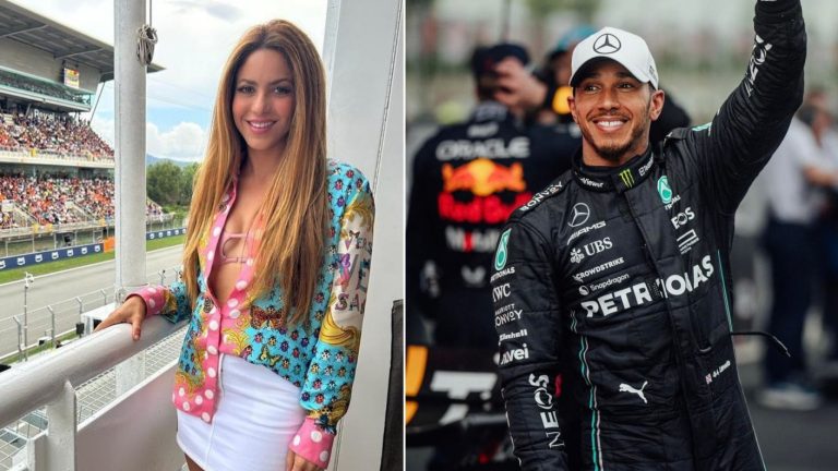 Cambió el Twingo por un Fórmula 1: Reportan que Shakira y Lewis Hamilton habrían formalizado su relación