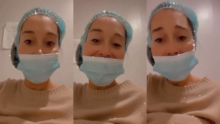 Vale Roth y la lactancia de su hija aún hospitalizada por problema respiratorio: 