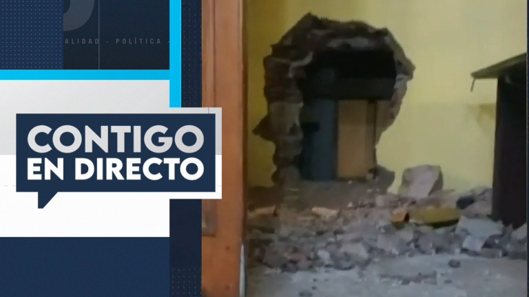 Delincuentes cometieron millonario robo a supermercado: Hicieron forado en edificio de la CUT