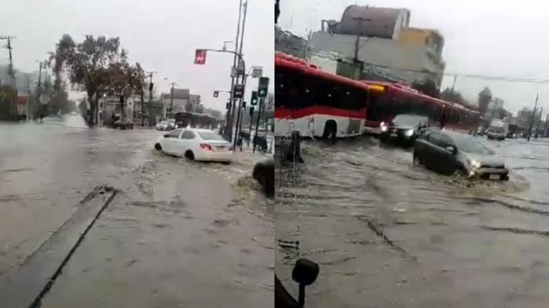 Calles piscinas: Registro evidencia el colapso por la intensa lluvia que inunda Gran Avenida