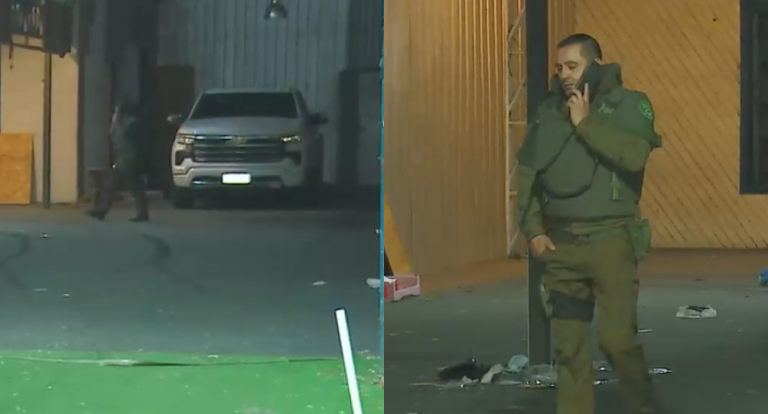 Gracias a sistema GPS: Encuentran cuatro vehículos con encargo por robo en galpón de Santiago