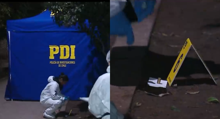 Investigan homicidio en Recoleta: Joven de 19 años fue acribillado en plena vía pública