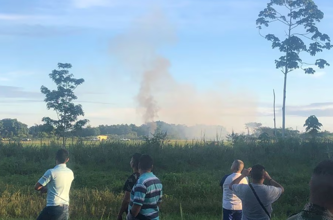 Soldado murió tras choque entre dos aviones de la Fuerza Aérea Colombiana: Cumplían misión de entrenamiento