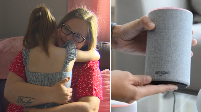 Niña heroína de 6 años salvó la vida de su mamá con asistente virtual de voz: 