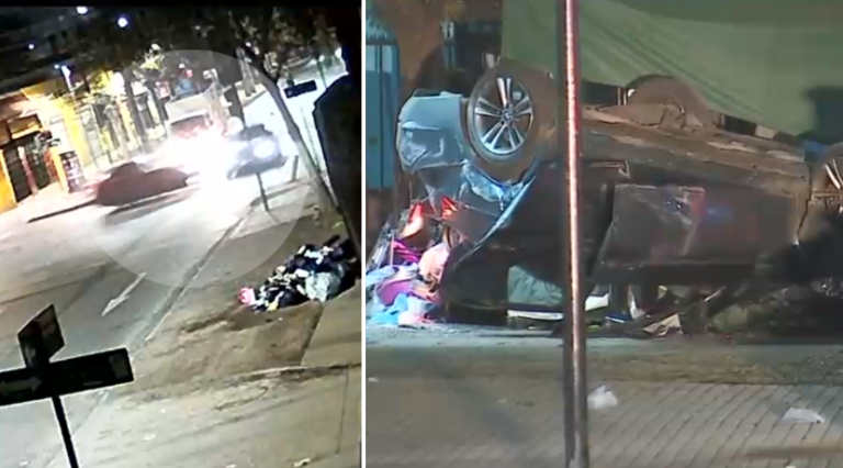 Impactante video: Conductor en presunto estado de ebriedad dejó 2 lactantes heridos tras choque