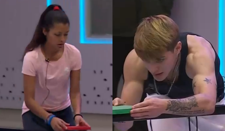 Duelo de futbolistas: Viviana y Hans lucharon por convertirse en líder de la semana en Gran Hermano