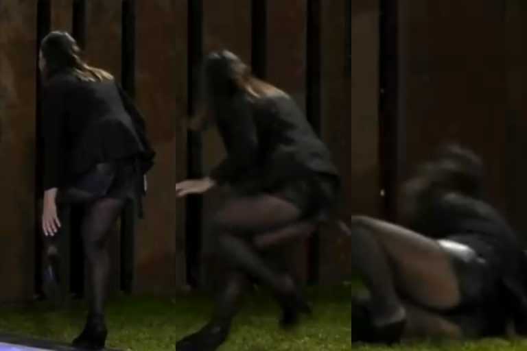 Trini sufrió gracioso chascarro mientras recibía a Bigote, el nuevo integrante de Gran Hermano Chile