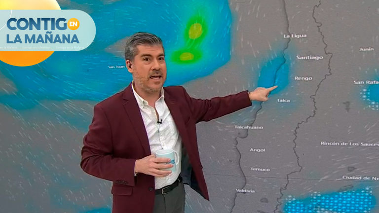 Nuevo sistema frontal: ¿Cuánto y a qué hora lloverá en Santiago?