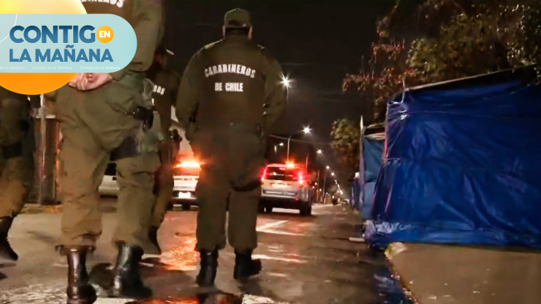 Operativo nocturno: Carabineros no da tregua a toldos azules en Barrio Meiggs